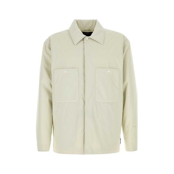 Herno Laminar Men Ivory Nylon Padded Jacket